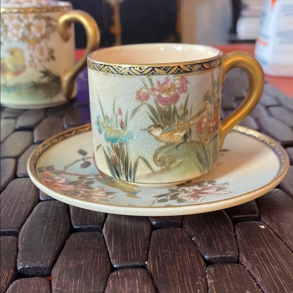 Japanese vintage Satsuma Coffee Set 13 piece - Picture 3 of 10